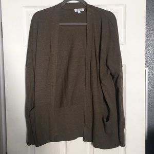 Brown sweater